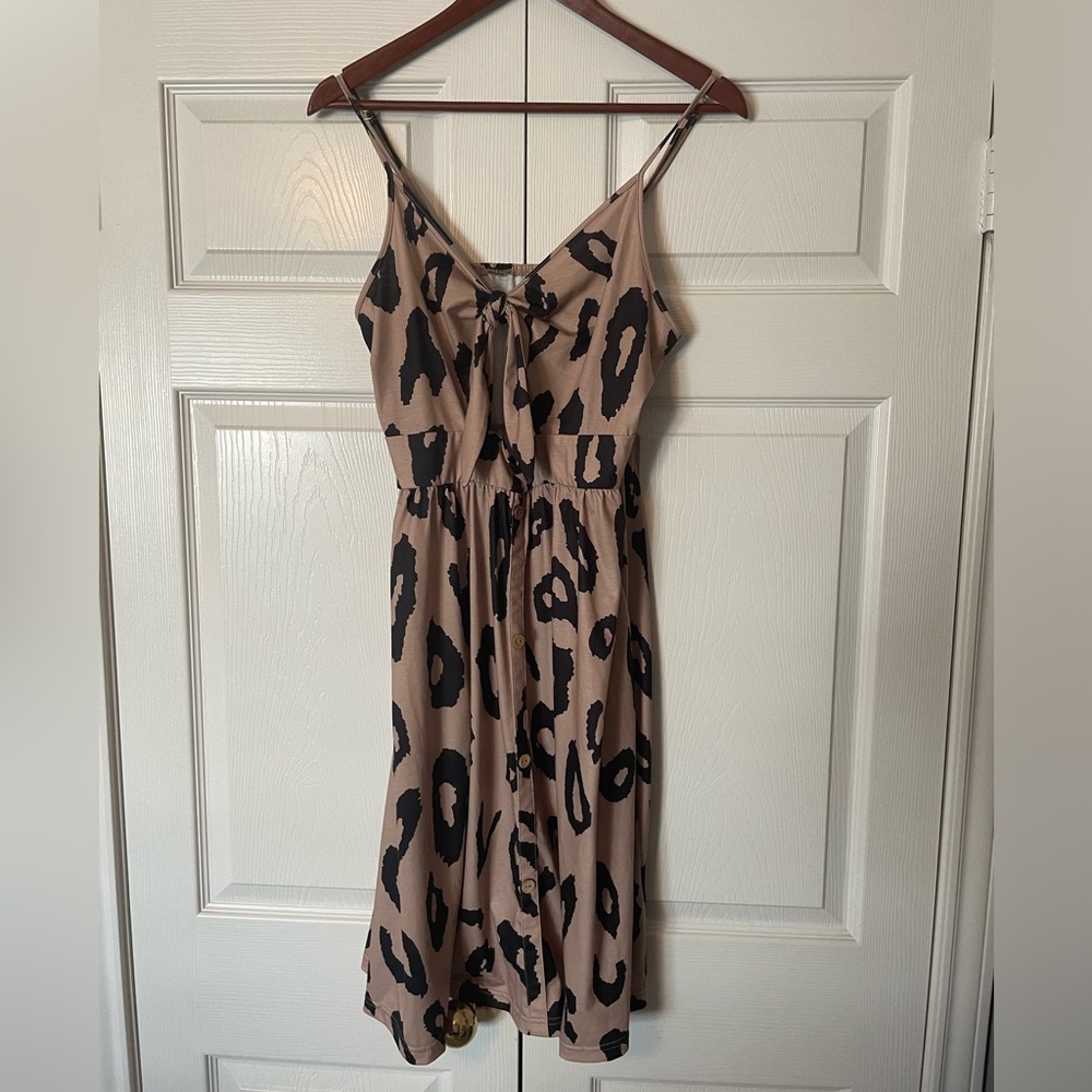 Animal Print Dress